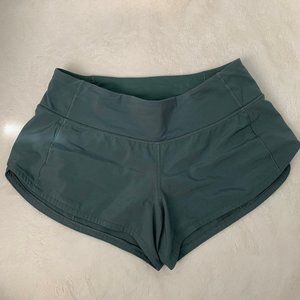 Lululemon Speed up Short 2.5" Green